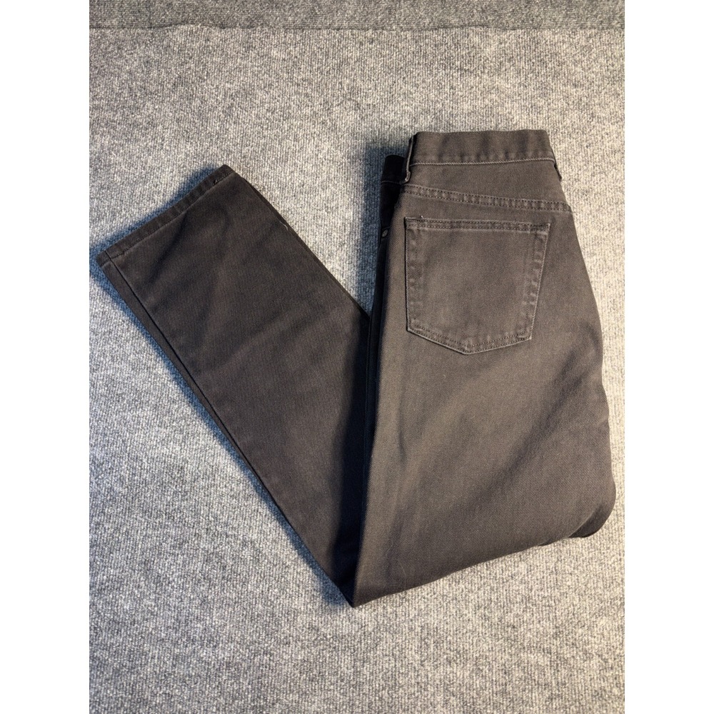 George Jeans Men's 34x32 Black Denim Regular Fit Grunge Streetwear Straight Leg
